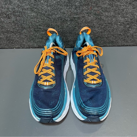 HOKA ONE ONE BONDI 6 BLACK IRIS / STORM BLUE RUNNING SHOES - Men’s Size 11.5 main image 12